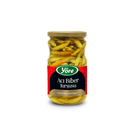 Pickled Hot Green  Pepper